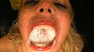 Amateur girlfriend home blowjob anal and facial cumshot