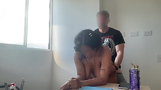 Black auntie gets naked to please her infamous boss TC