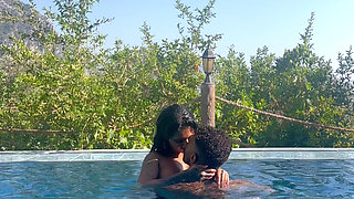 Being Unfaithful to My Husband with the Huge Cock Neighbor in the Pool Yasmina Khan