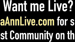 Gorgeous Julia Ann - fake dirt - Julia Ann Live