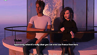 Elmwood University - Romantic Date Night with Goth College Girl
