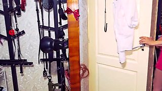 Extreme CBT Ball Crusher Torments Slave After Deep Sounding