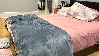 Cuckold Hot Sexy Espanol Cougar Loves Black Cock Sniffing Her Ass Hole and Panties.