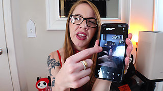 Evelyn Rouge's Dick Rating Session - Josh 4K