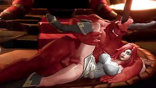 Monster cock, league of legends, animation porn game