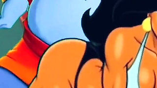 Slutty Princess and a Lustful Genie Rub a Lamp