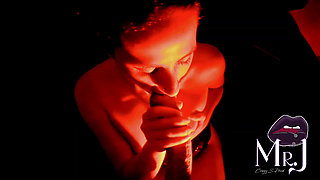 Nyx and MrJ... under a red light