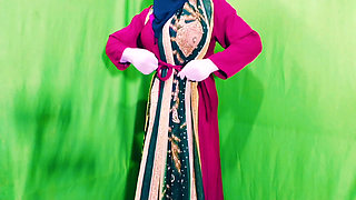 Desi Pakistani hijabi woman