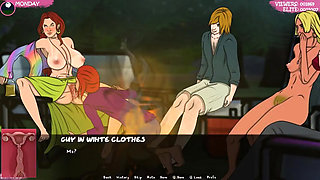 Lust Town - Gameplay - Roleplay - Beach Party Bukkake Facial