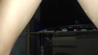 Great internal cumshot to my best friend and she pisses on my cock until i cum