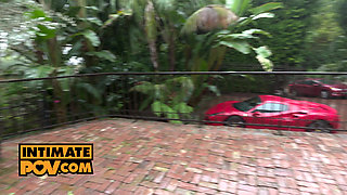 POV - Threesome action with Adriana Chechik and Abigail Mac