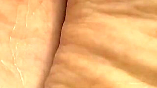 Extreme Close-up of Pink Foxx's Soles