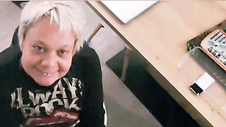 I seduce my stepson while he's at work and he fucks me like a real slut.
