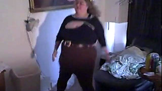 Nurse Vicki struts' her stuff!