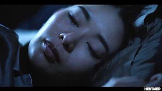 Japanese Anime Horror Porn - Asian Schoolgirl Teacher Fucked Hard by Demon in Classroom