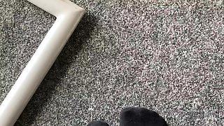 Flexible foot fetish masturbating with feet and hands