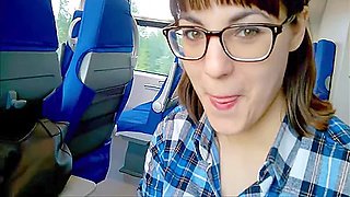 Public Blowjob On The Train! - Teacher Of Magic With Teacher Magic