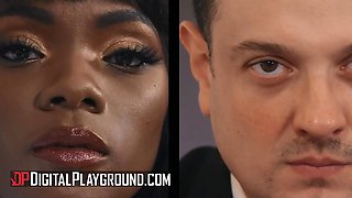 Digitalplayground - Ana Foxxx receives intense doggy elation from Scott Nails with her hubby sees