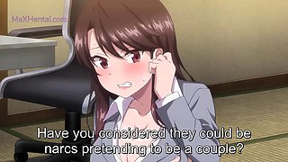 Squirting Orgasm for Busty Secretary