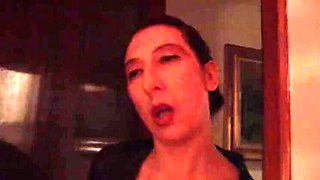 Stepaunty Anal Secrets: Veronica Rossi's Hairy Mature MILF Fuck