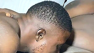 Chubby African Chick Pounded by Two BBC's