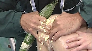 Superb German sluts getting asses wrecked in fetish outdoor action