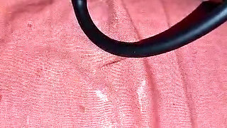 Masturbation and inflatable plug