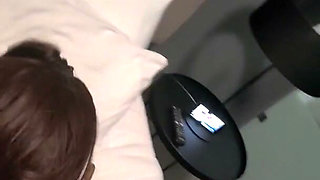 POV Fucking Glasses on 18y Year Old Pussy