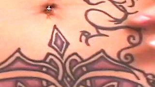 Pierced and Tatted First Timer Bares All in Casting