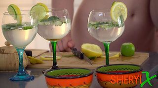 Stepsisters Prepared Mojito for Pool Party