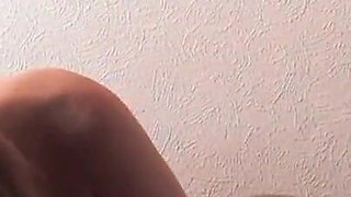 While masturbating in the bathroom, my stepbrother caught me and had to fuck my ass