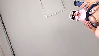 Amateur Latina Wife with Hairy Pussy and Big Tits Uses Vibrator for Solo Massage