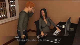 Project hotwife - gameplay - roleplay - office tease and doctor checkup part 1