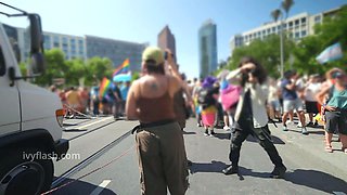 ivyflash.com - Naked and Exhibitionist at Berlin Pride Part