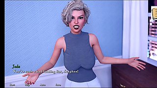 Sexy teacher gets it on with students in a big natural way