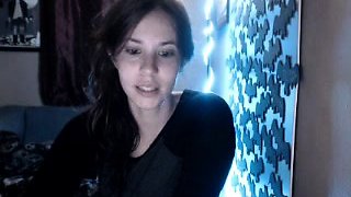 Beauty small tit amateur teen masturbating her shaved pussy