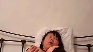 Great Big Boobs On Masturbating Redhead