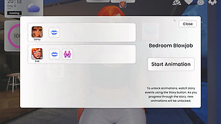 Mansion Days TABOO Hentai Game Ep.12 FEMDOM GYM SEX training with STEPSIS !