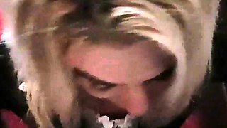 Risky Public Sex Prank for a British Blonde Couple