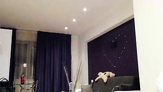 Sexy Hot Chick Dances Seductively While Smoking