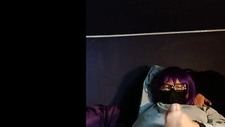 14 minutes jerking and cumming with Raven LeTrap