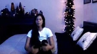 Romanian amateur webcam teen masturbate