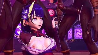 Raiden Shogun Gangbang Hentai - Hilichurl Fuck 4K Anime Sex Animation