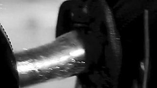 Rubber Bitch Pegged Mercilessly - Black and White Edition (1080p Full HD)