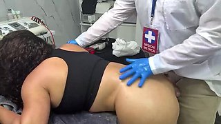 Open your legs more on stretcher, doctor fucks hard – padrastroasasin amateur big ass