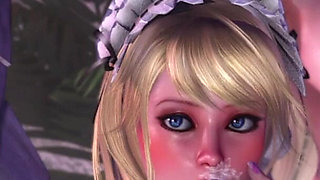 Goblin Layer - Rewarded with a Blowjob From the Virgin Nun