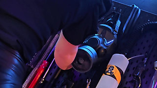 Boots, Tights, Leather Vibe - Maitresse Julia