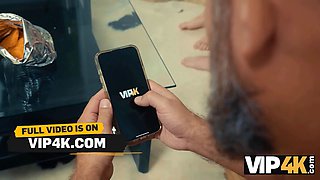 Vip4k. super naughty babe didn't know which dong to prefer