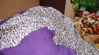 Indian Girl Puts Her Husband's Penis in Her Mouth and Sucks His Milk Out and Licks It