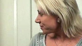 Step-grannie & Step-daughter Have Threesome with Step-grandson